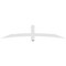 Ekena Millwork Bellingham Architectural Grade PVC Gable Bracket, 84"W x 17 1/2"H x 4"D x 4"F, 5/12 Pitch GBP084X18X0404BEL00 - alternate 5